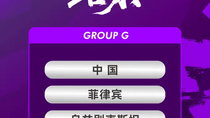 亚运会女足抽签：中国队与菲律宾乌兹别克中国香港同组