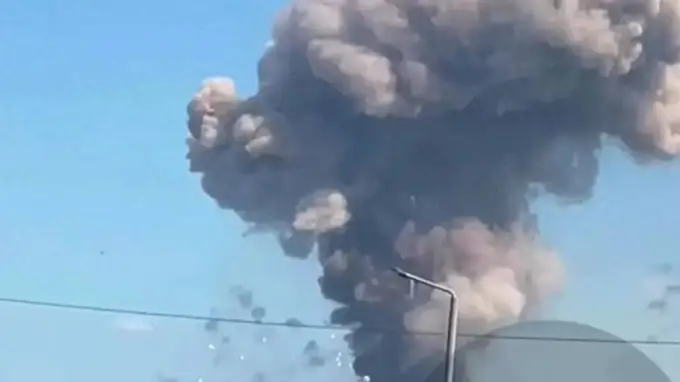 乌特战部队刚入库弹药突发爆炸 爆炸声持续终日致3人受伤5人失联