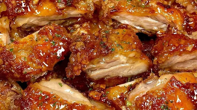 蜂蜜黄油脆皮鸡排超火爆 外酥里嫩汁水足