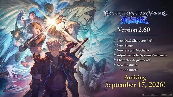 游戏《碧蓝幻想Versus:崛起》9月17日登陆任天堂Switch 2