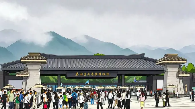 7月11日至8月21日,秦始皇帝陵博物院暑期延时惠民开放