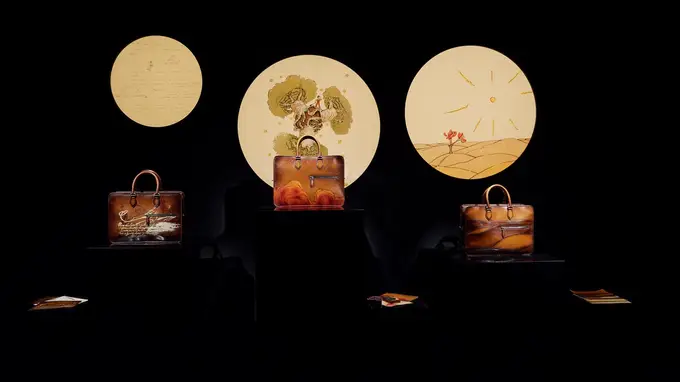 多宝阁金铺进驻上海IFC Berluti以“花园”主题展示新季设计