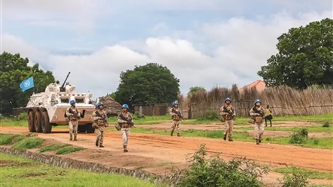 中国第12批赴南苏丹（朱巴）维和步兵营圆满完成联合短巡任务