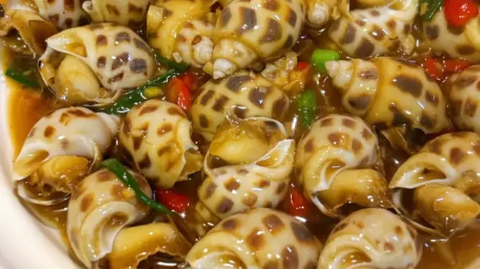 芥末花螺|脆弹 Q 弹!鲜辣酸甜层层迸发超惊艳