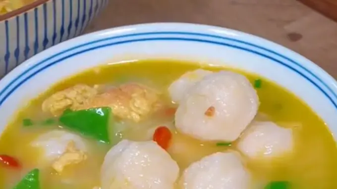 丝瓜鱼丸汤清爽鲜美做法
