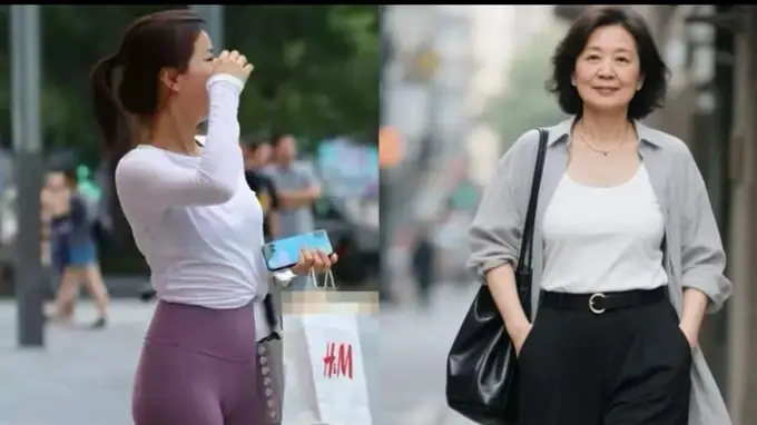 杭州阿姨的夏季穿搭秘诀：裙长裤松不戴首饰，气质尽显年轻