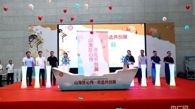 山海和鸣三十载 闽宁非遗共创展亮相宁夏美术馆