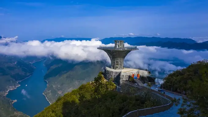 大美房山主题活动走进湖北巴东 探秘北纬30度河谷风光与人文胜迹