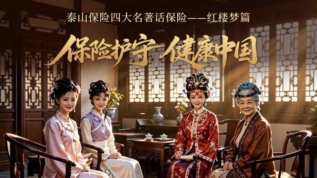 四大名著话保险丨泰山保险：红楼梦篇——保险守护 健康中国