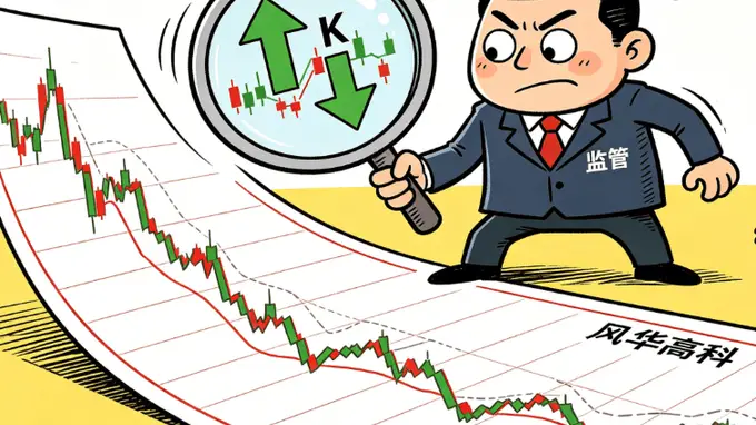 30天暴涨200%被监管盯上！“AI新贵”风华高科一字跌停，90亿市值蒸发