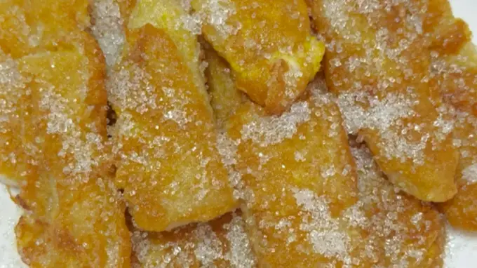 酥脆煎糍粑，米香四溢尽享年味