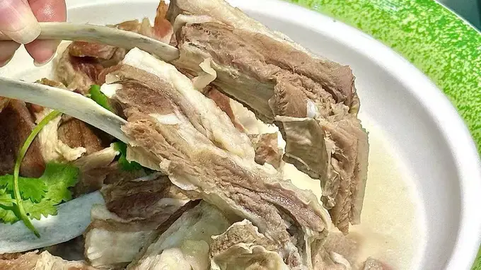 张北福洋洋吉祥草原手把肉家乡菜 探店体验坝上蒙餐本真风味
