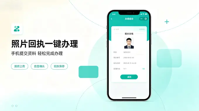 在线制作出入境证件数字相片采集回执 办证攻略一键get