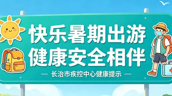 【疾控提示】快乐暑期出游 健康安全相伴