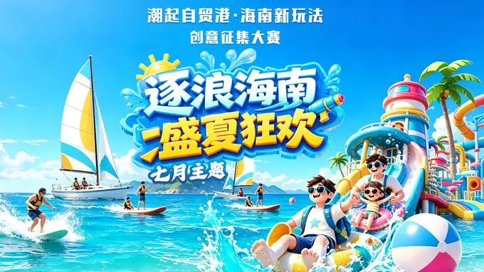 海南发起“盛夏狂欢”计划，寻找最懂玩的你