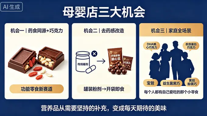 中式养生巧克力爆火背后:母婴营养品的“零食化”革命已经开场