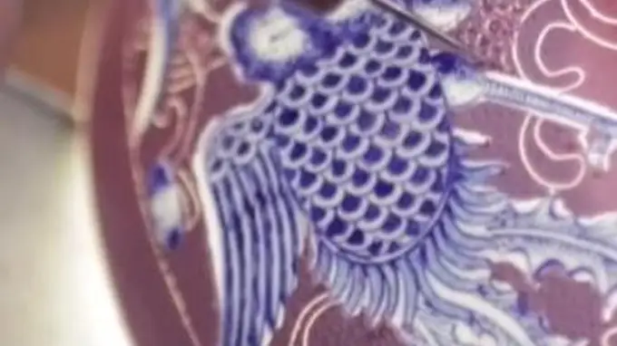 清宫扒花工艺变身潮流手办