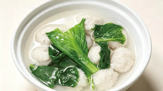 盘锦特色｜大头宝丸子汤 低温慢汆锁嫩弹 清鲜一碗藏巧思