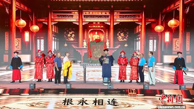 以武会友 闽台甘国宝武术文化周在福建屏南举办