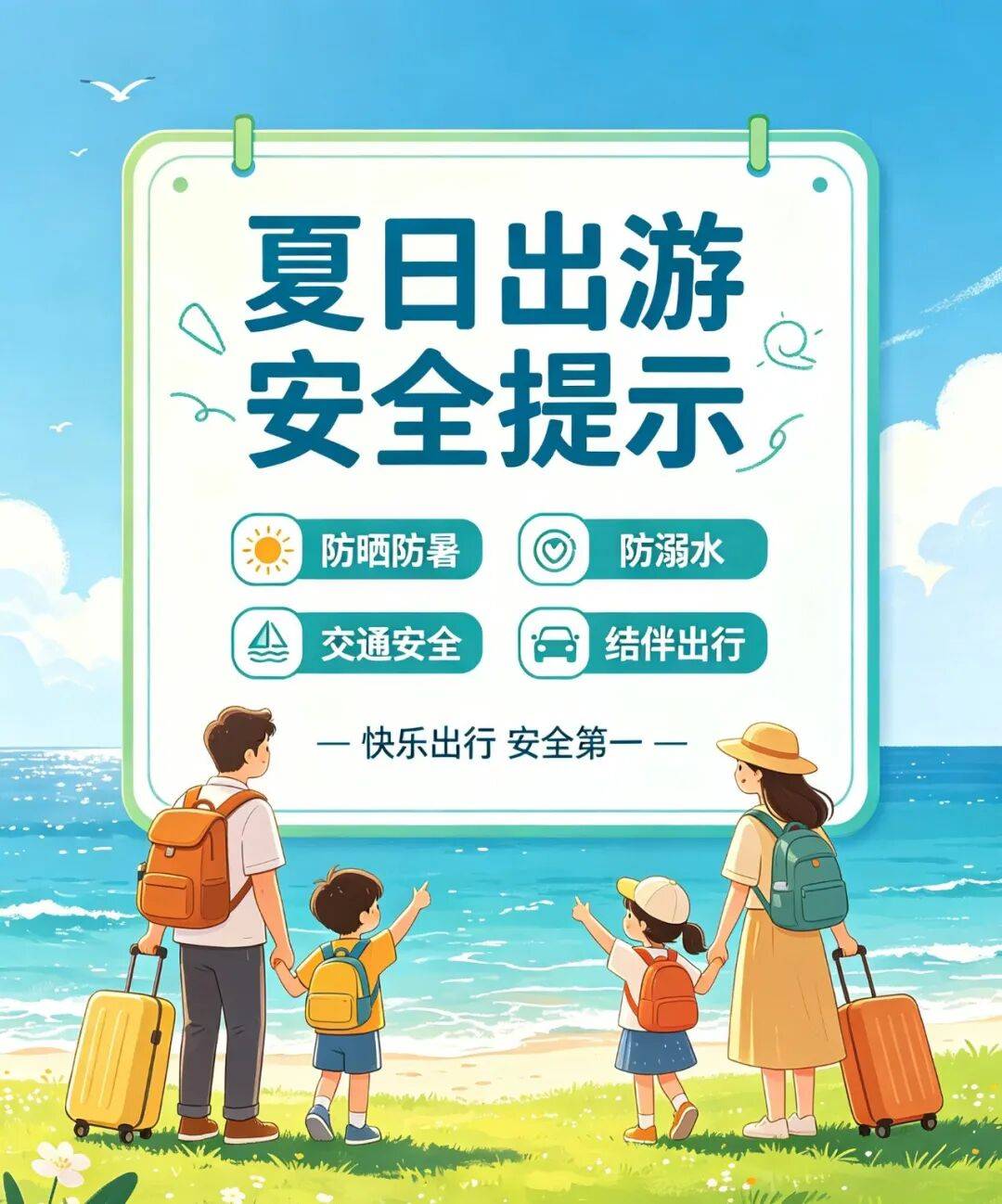文旅热点 | 暑期、旅游高峰期即将到来，请收好这份旅游小贴士→