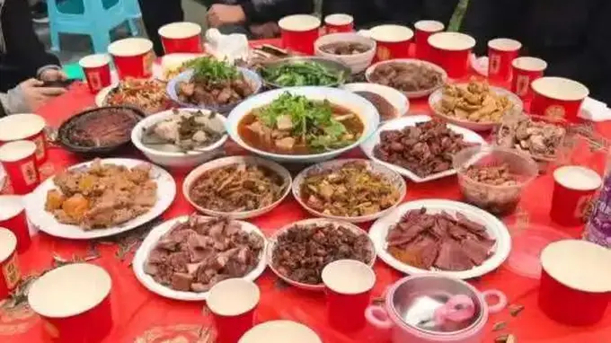 高陵老席:五碗四盘暖乡情