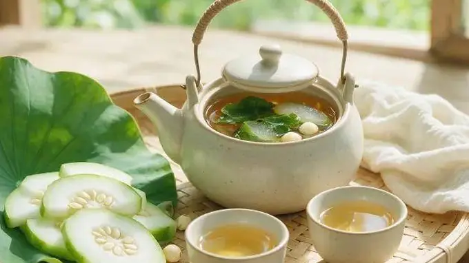 夏日暑热别单靠绿豆汤 西瓜翠衣姜枣茶饮对症护脾胃