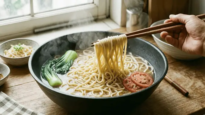 煮面条加盐：解锁面条劲道不粘连的核心秘诀