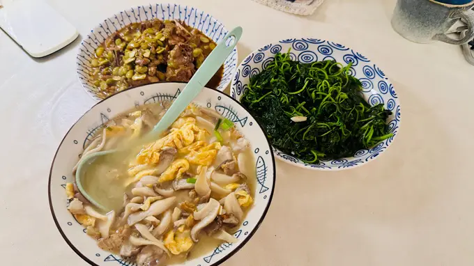 午间家常两菜一汤,暖乎实在暖胃更暖心