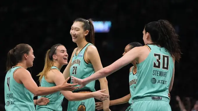 韩旭WNBA总得分破518 登顶亚洲球员得分榜
