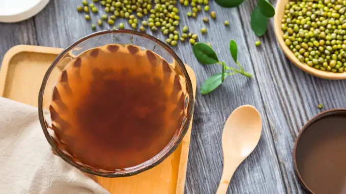 你家绿豆汤是红色还是绿色的？