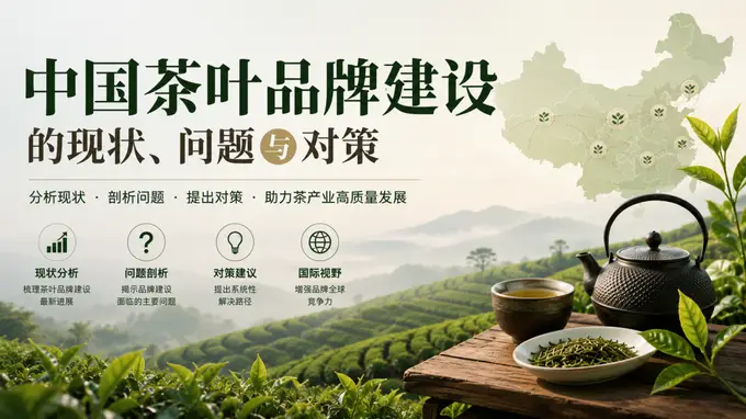 中国茶叶品牌建设：现状弊病与破局路径解析