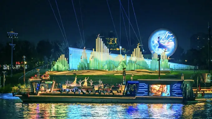 运河酒号水上音乐餐厅今晚启航 夜京城文旅新玩法来了