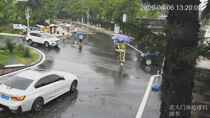 自贡恐龙博物馆启动预案 暴雨中暖心服务滞留游客获点赞
