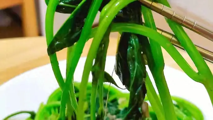 立秋正当时红薯叶当道 炒蒸两道护脾胃防秋燥