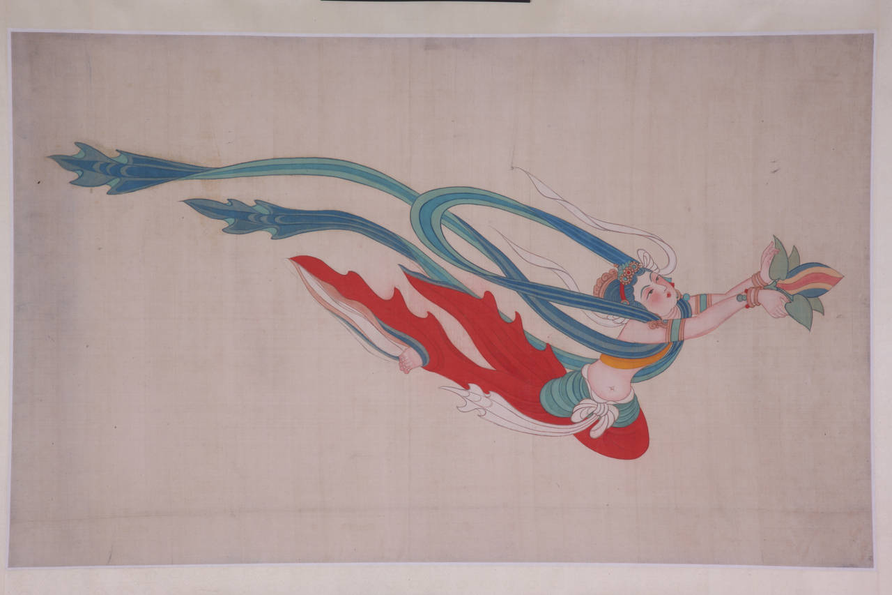 在画中读史史中观画，张大千敦煌壁画精品与古代造像首现宁波