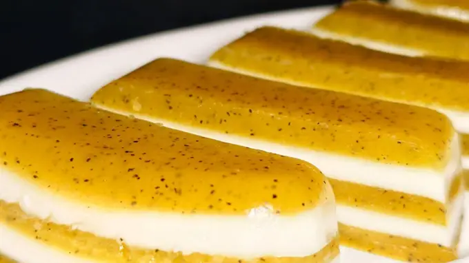 椰汁百香果蒸糕:低脂解馋的夏日美味