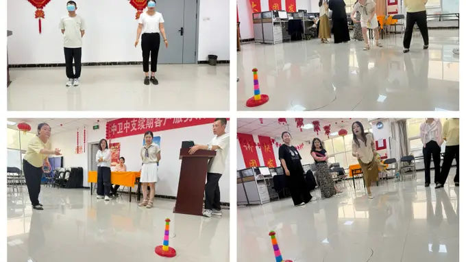 富德生命人寿中卫中心支公司趣味大早会活动圆满举行