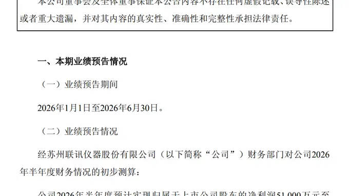业绩暴增925%！“股王”联讯仪器市值蒸发超910亿 AI行业泡沫风险引关注
