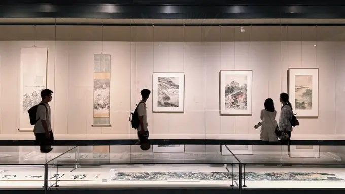 当赵望云石鲁“相遇”刘海粟陆俨少