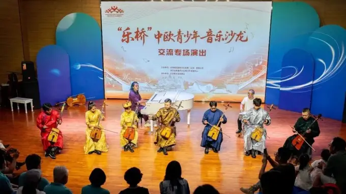 乐桥中欧青少年音乐沙龙在鄂尔多斯康巴什区成功举办