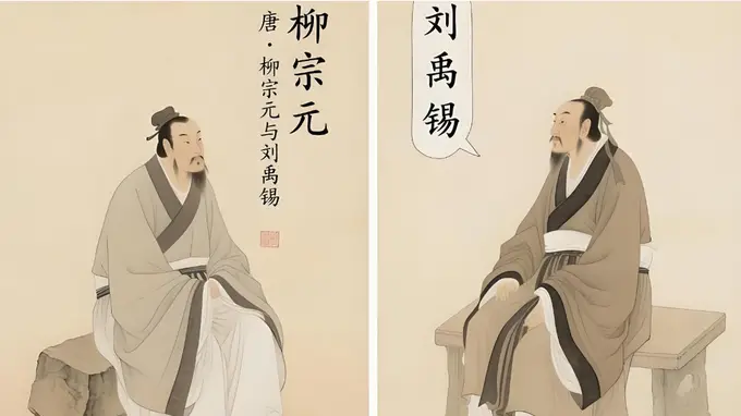 刘禹锡与柳宗元：从同砚交游到共渡贬谪的生死挚友