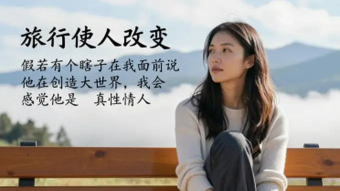 旅行的改变力全看心境 网友分享亲历：有人逃向漂泊却遇安稳人生
