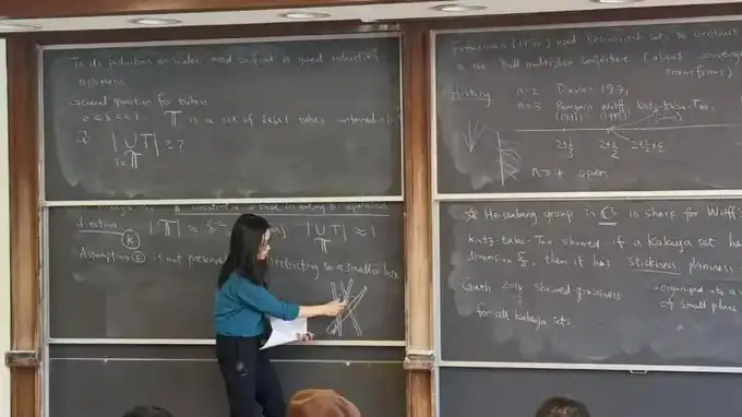 邓煜邓煜回应研究环境选择 王虹菲尔兹奖获奖后公布2025年学术安排