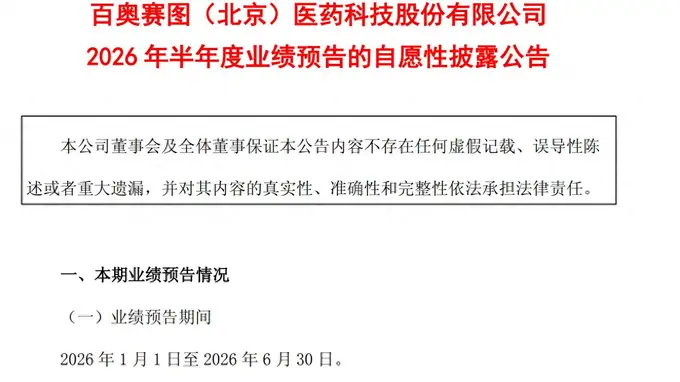 百奥赛图核心活动成效凸显 上半年净利预增超4倍