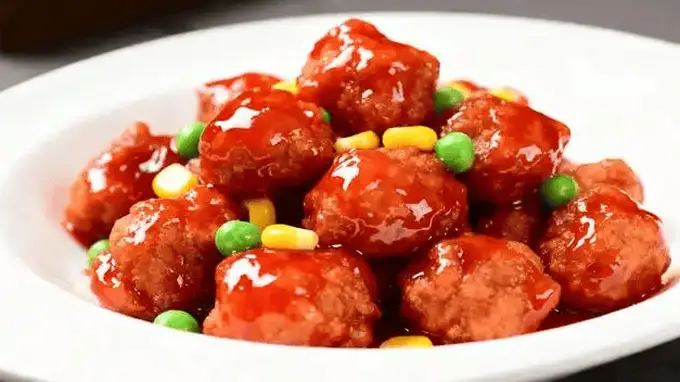 孩子抢着添饭的糖醋肉丸,酸甜开胃,每次做都不够吃