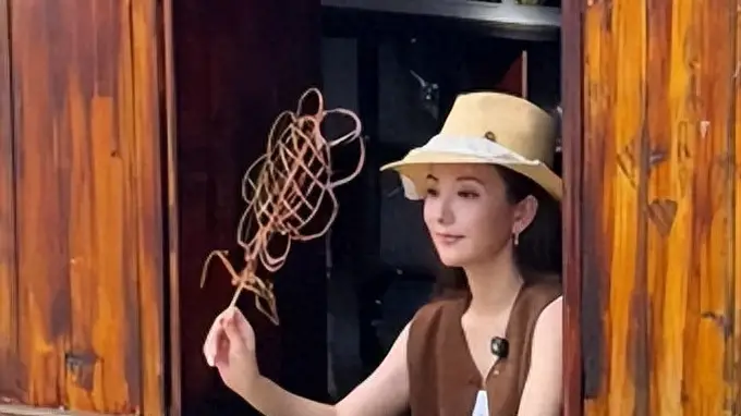 方媛返乡参与文旅活动 8菜点单引争议