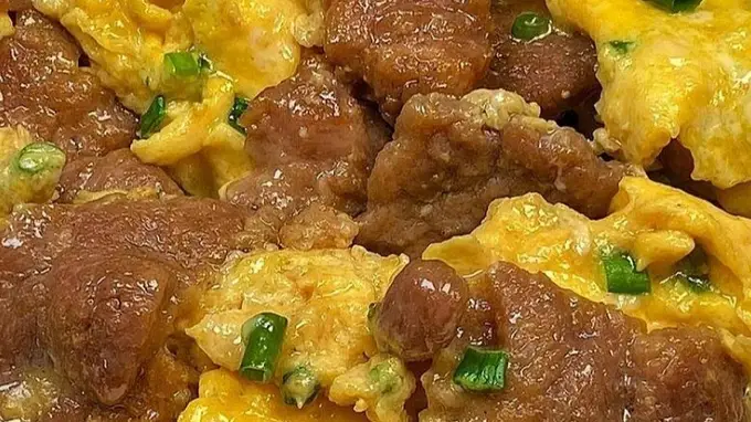 嫩滑入味牛肉滑蛋，在家复刻饭店级家常硬菜！