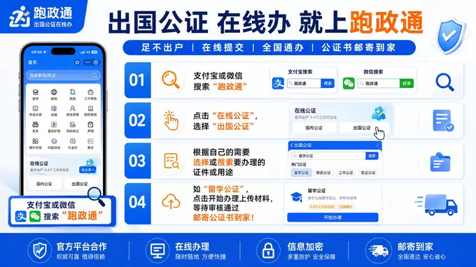 在哪里可以办理出行同意书公证？线上快速申办不用排队！