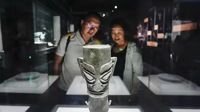 蜀地与宁夏青铜文物展在银川启幕 跨地域对话连接两大先秦文明