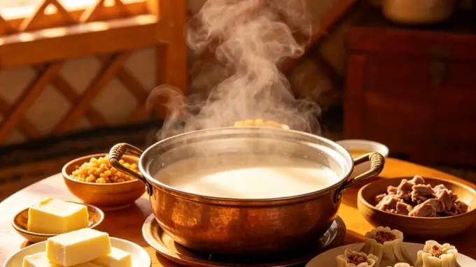 鄂尔多斯美食地图:从早茶到焖面的味蕾之旅